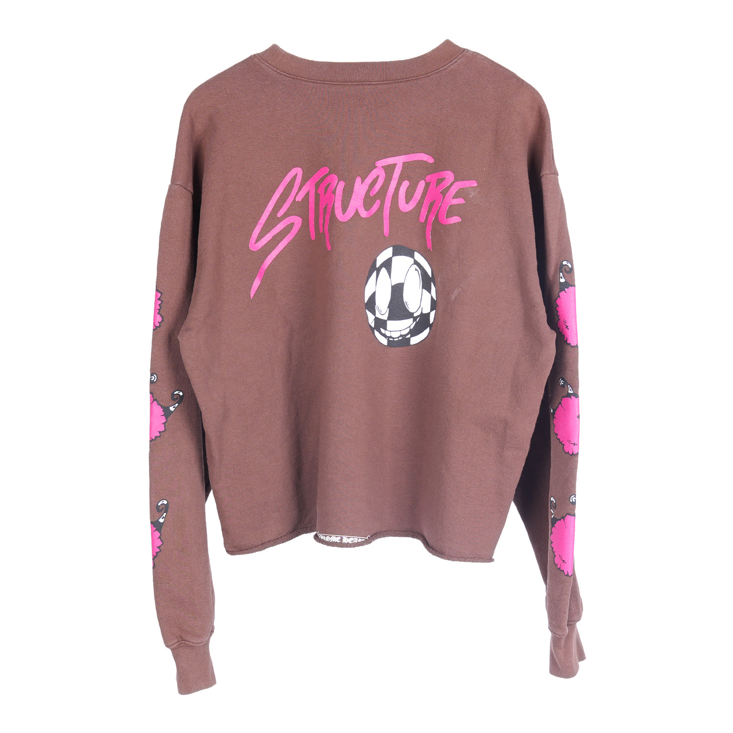 Chrome Hearts Matty Boy Structure Brown Crewneck