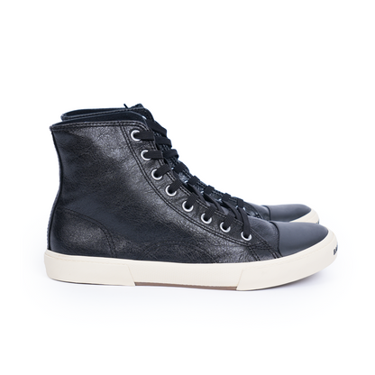 BALENCIAGA HIGH TOP LEATHER SNEAKERS
