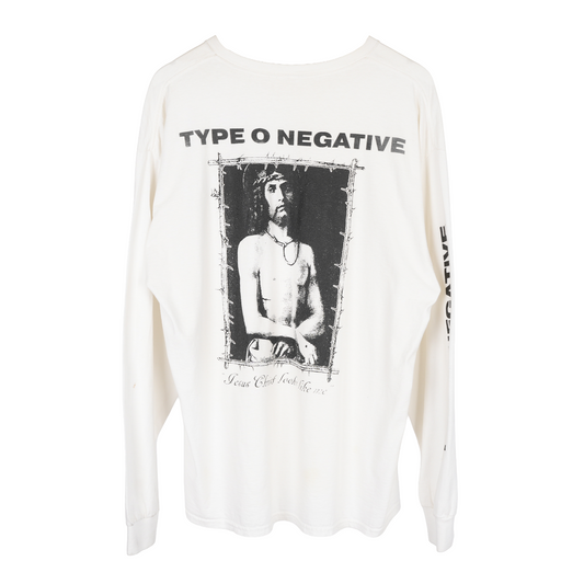 VINTAGE 90'S TYPE O NEGATIVE JESUS LONG SLEEVE