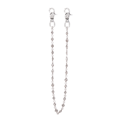 CHROME HEARTS LONG MULTI MOTIF BALL WALLET CHAIN 26 LINK