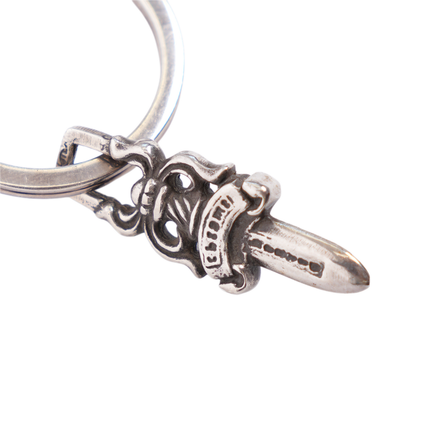 CHROME HEARTS ROLLING STONES DAGGER KEY CHAIN