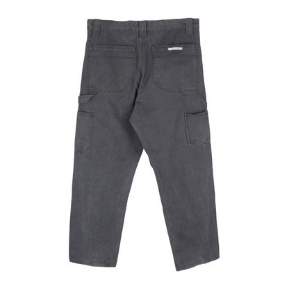 CHROME HEARTS HERRINGBONE CARPENTER PANTS
