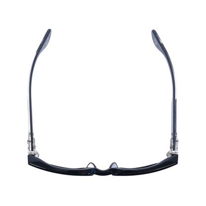 CHROME HEARTS GLOSSY BOX OFFICER SUNGLASSES WITH DIAMOND