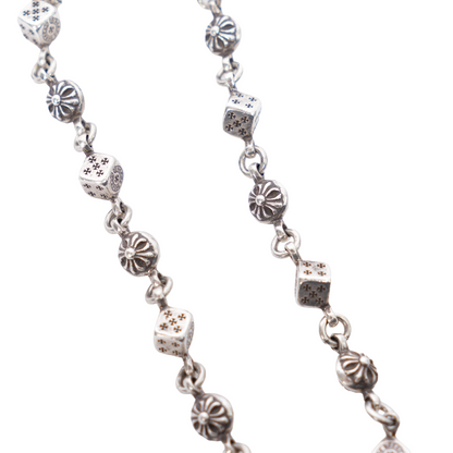 CHROME HEARTS DICE CROSS BALL WALLET CHAIN S-HOOK