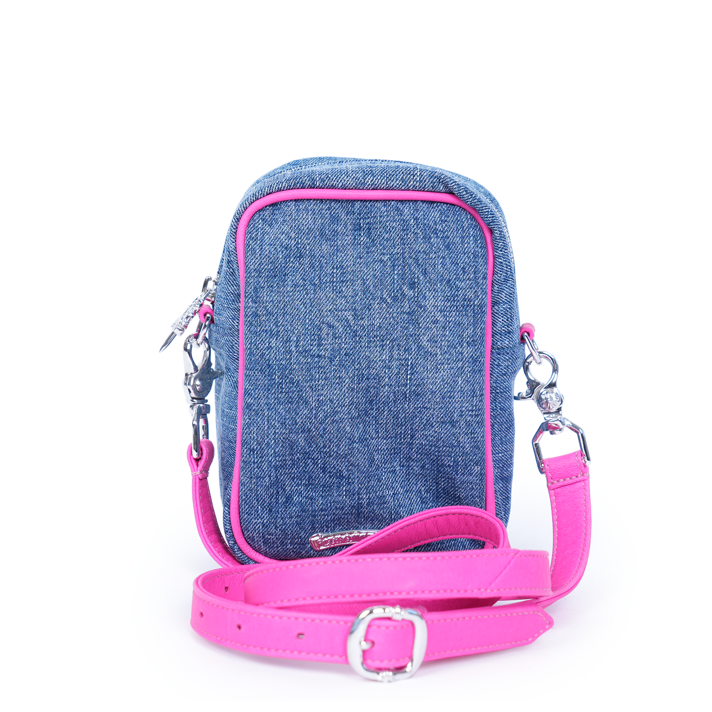 CHROME HEARTS MULTICOLOR DENIM TAKA BAG