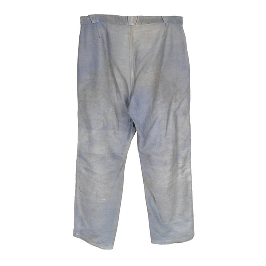 VINTAGE FRENCH WORKWEAR REPAIRED TROUSERS