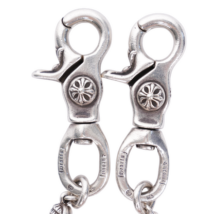 CHROME HEARTS LONG MULTI MOTIF BALL WALLET CHAIN 26 LINK