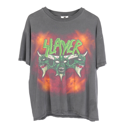 VINTAGE FADED SLAYER DIABOLUS ON TOUR TEE