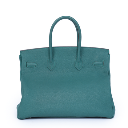 Togo Birkin 35 Malachite
