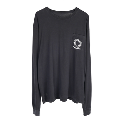 CHROME HEARTS HORSESHOE T-BAR LONG SLEEVE TEE