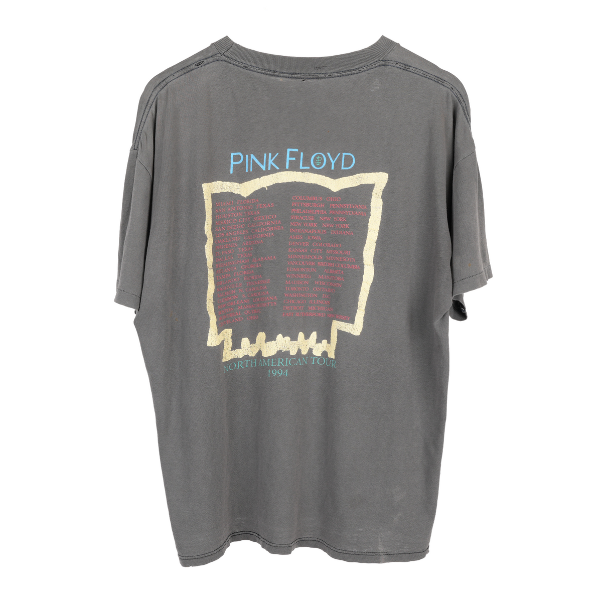 VINTAGE PINK FLOYD 1994 NORTH AMERICAN TOUR TEE