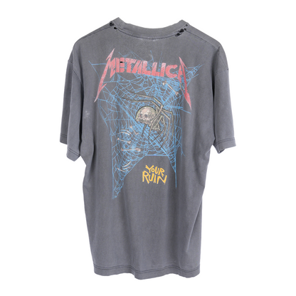 VINTAGE 90'S FADED METALLICA YOUR RUIN BAND TEE