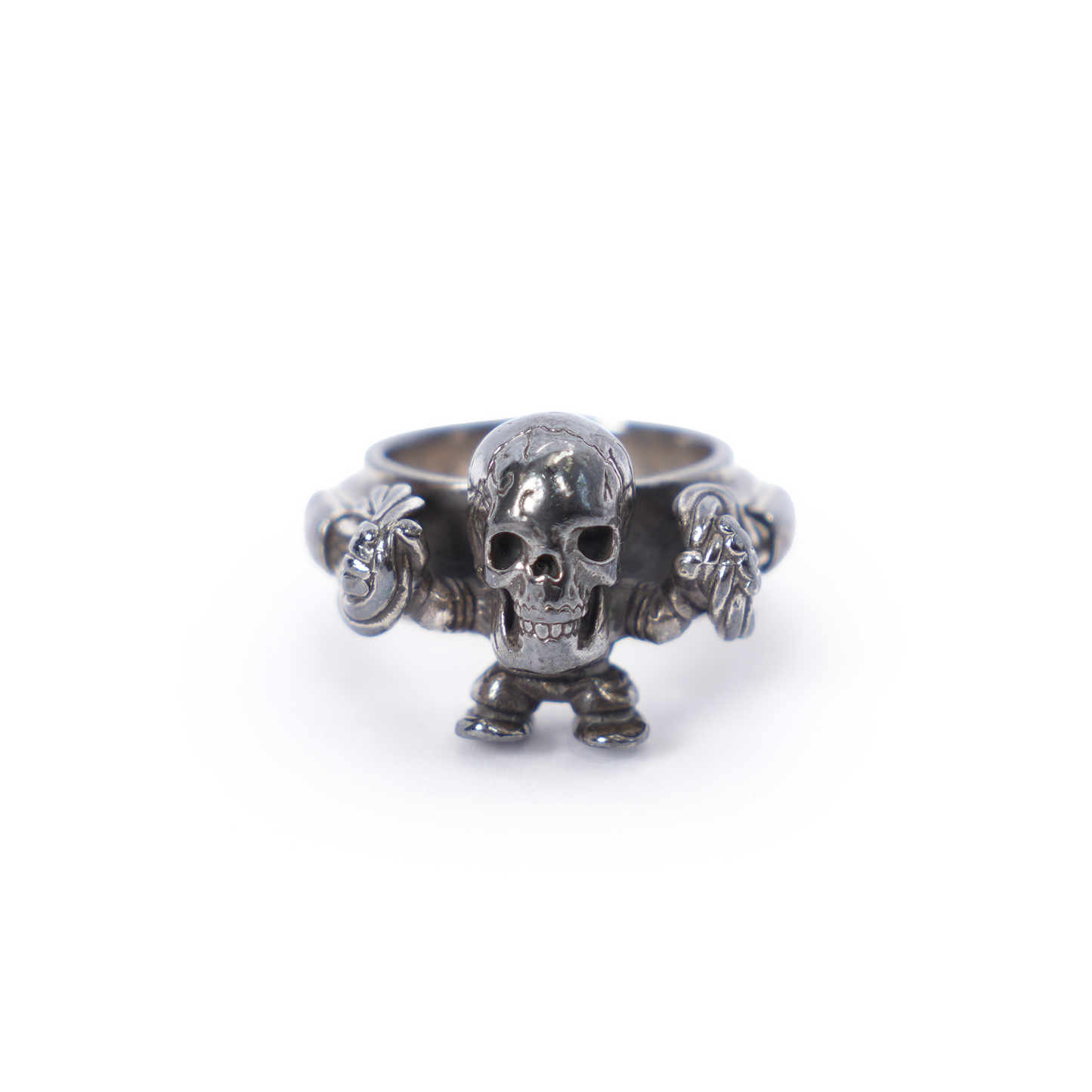 CHROME HEARTS FOTI TEERTER HARRIS SKULL RING