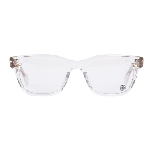 CHROME HEARTS CLEAR DOOABLE GLASSES