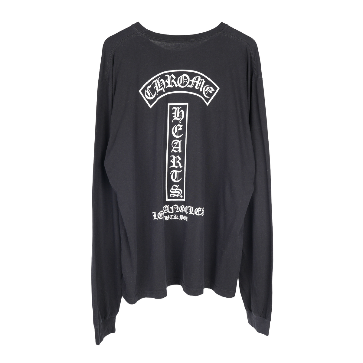 CHROME HEARTS HORSESHOE T-BAR LONG SLEEVE TEE