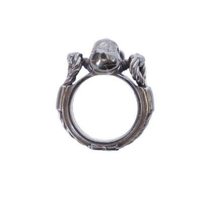 CHROME HEARTS FOTI TEERTER HARRIS SKULL RING