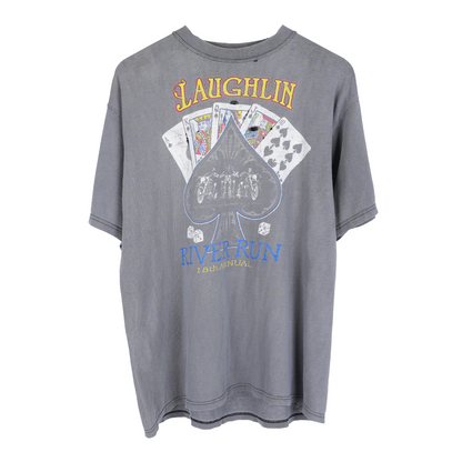 VINTAGE FADED LAUGHLIN RIVER RUN POKER TOUR TEE