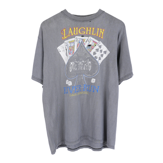 VINTAGE FADED LAUGHLIN RIVER RUN POKER TOUR TEE