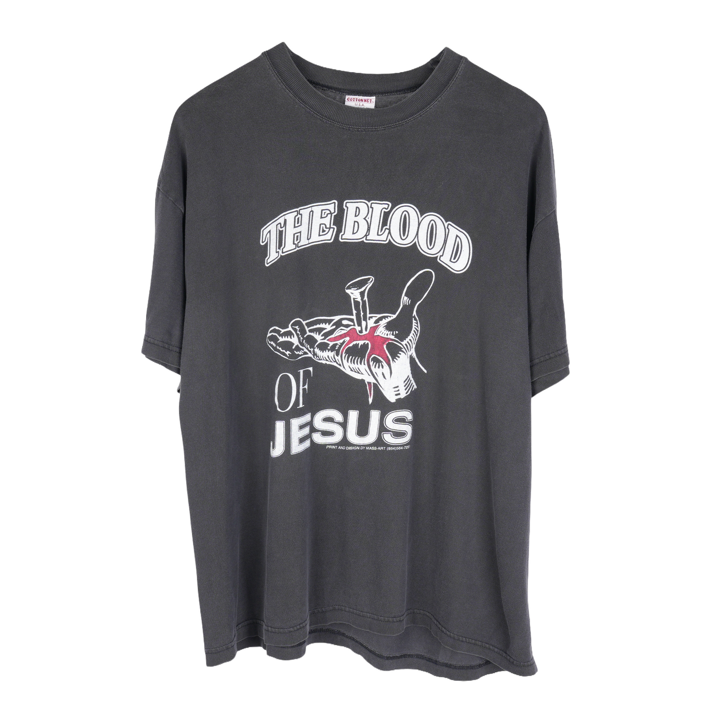 VINTAGE THE BLOOD OF JESUS TEE