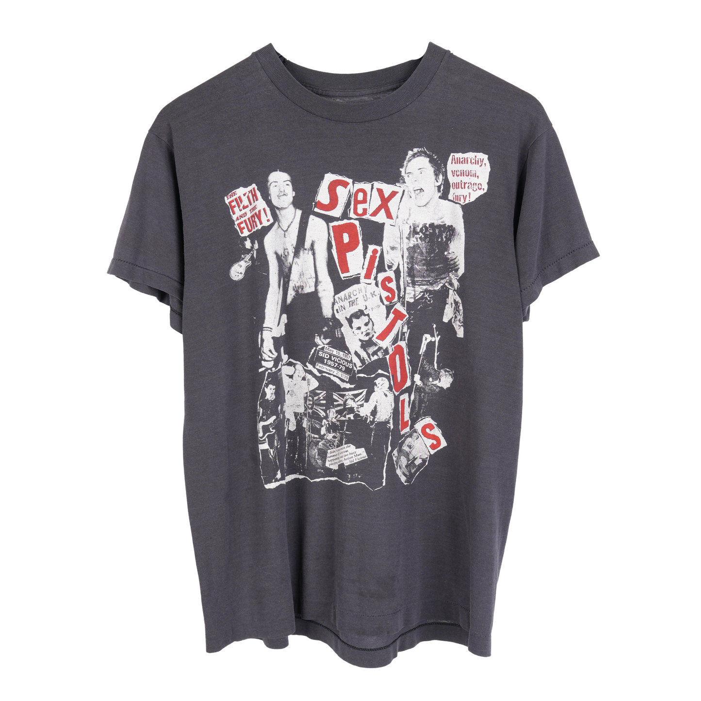 VINTAGE SEX PISTOLS THE FILTH AND THE FURY TEE