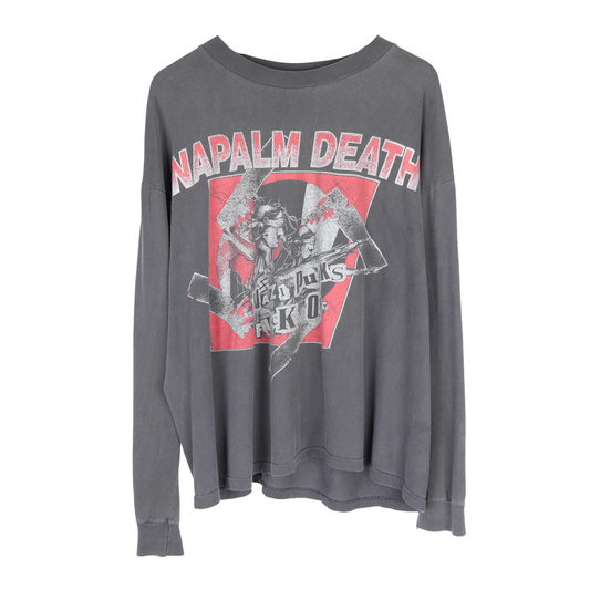 VINTAGE NAPALM DEATH LONG SLEEVE