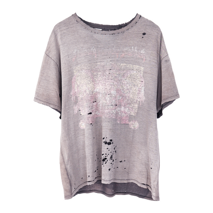 THRASHED FADED BLACK SABBATH TEE