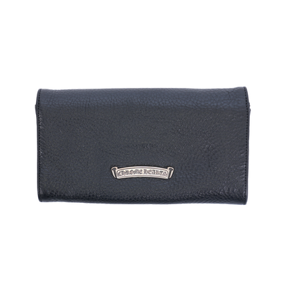 CHROME HEARTS LEATHER WALLET