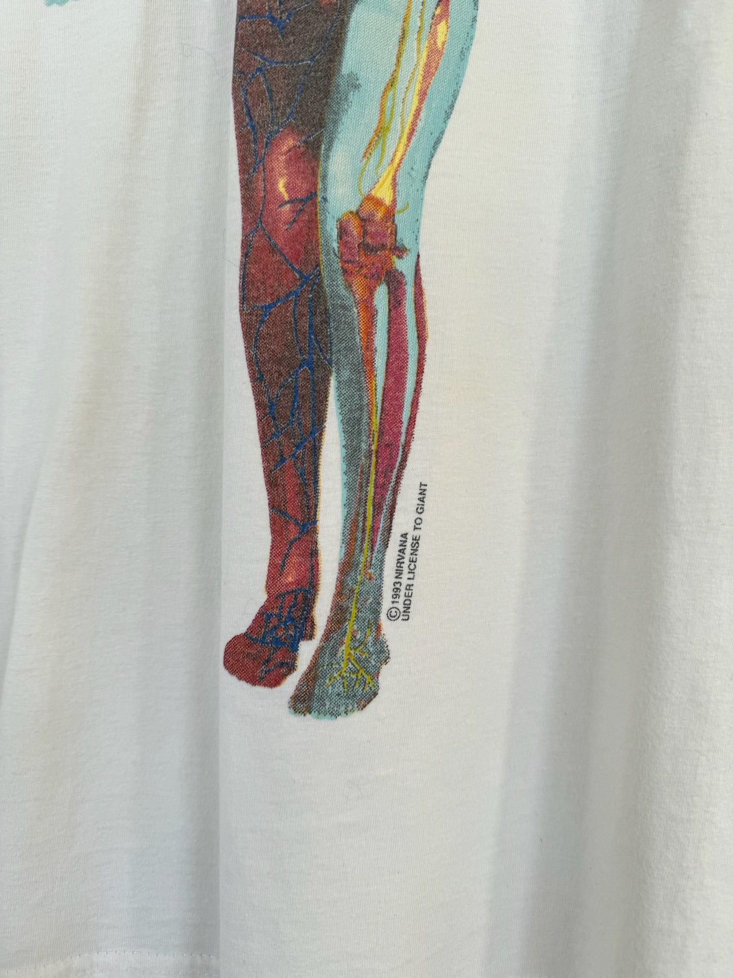 VINTAGE ORIGINAL NIRVANA IN UTERO BAND TEE