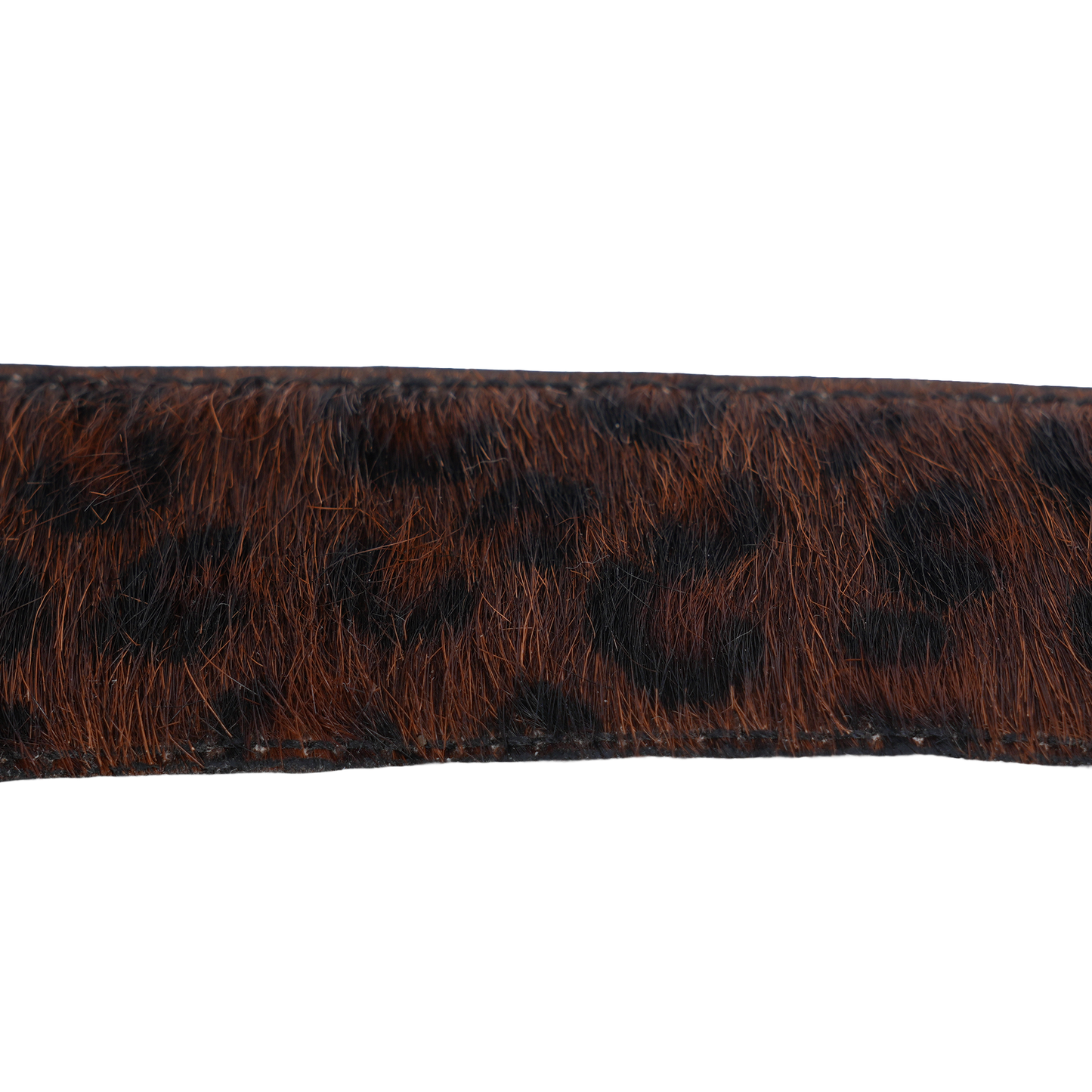 CHROME HEARTS BLACK CHEETAH BELT