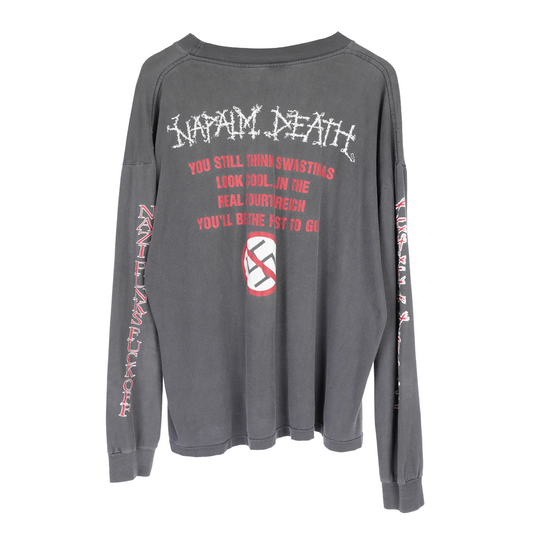 VINTAGE NAPALM DEATH LONG SLEEVE