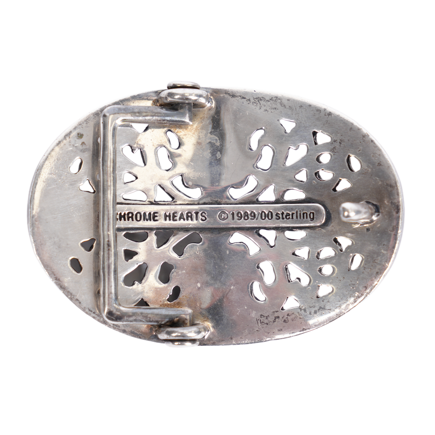 CHROME HEARTS OVAL BUCKLE