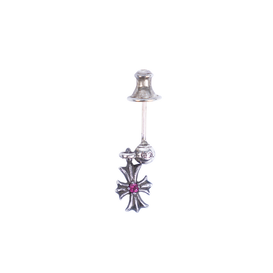 CHROME HEARTS RUBY EARRING