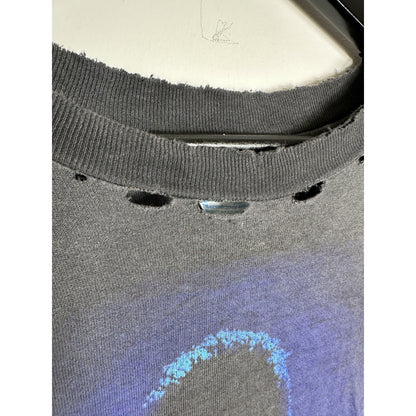 VINTAGE THRASHED ERIC CLAPTON TOUR TEE BLUE