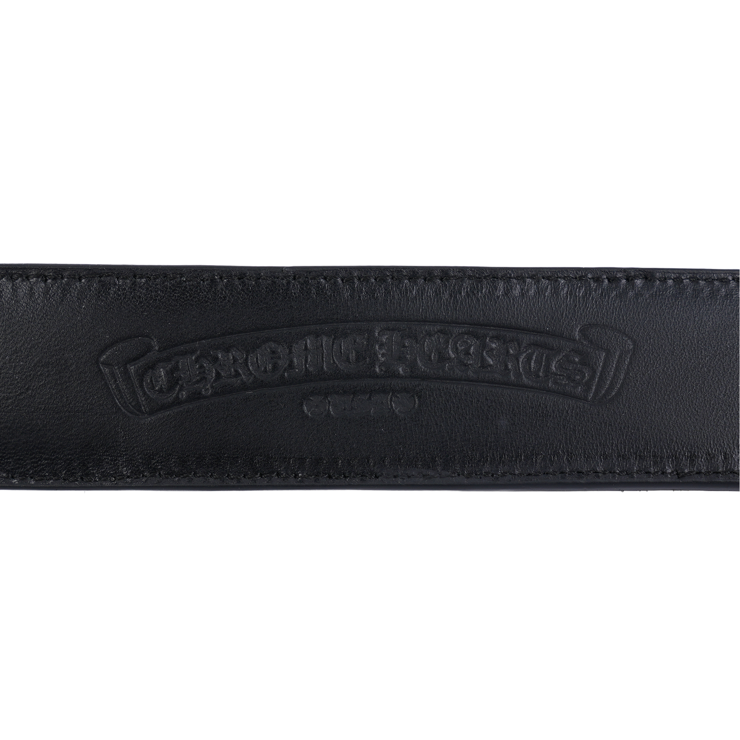 CHROME HEARTS BLACK CHEETAH BELT