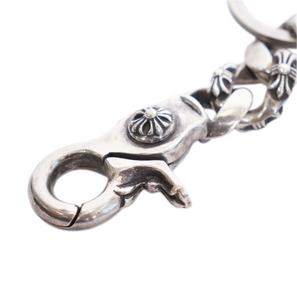 CHROME HEARTS FANCY LINK DAGGER KEY CHAIN