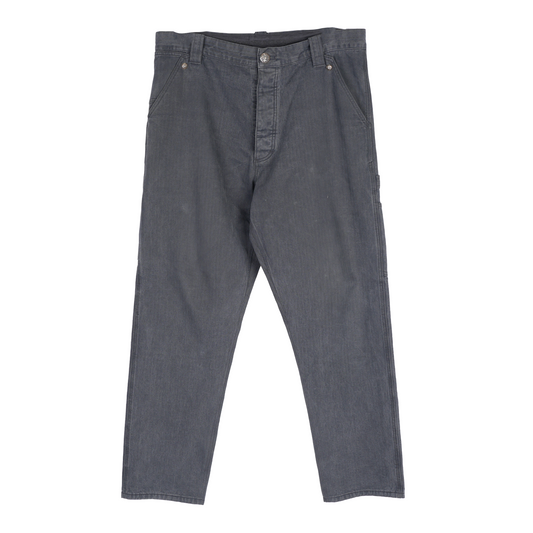 CHROME HEARTS HERRINGBONE CARPENTER PANTS