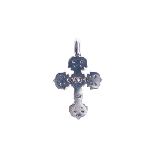 CHROME HEARTS SILVER FILIGREE TINY PENDANT