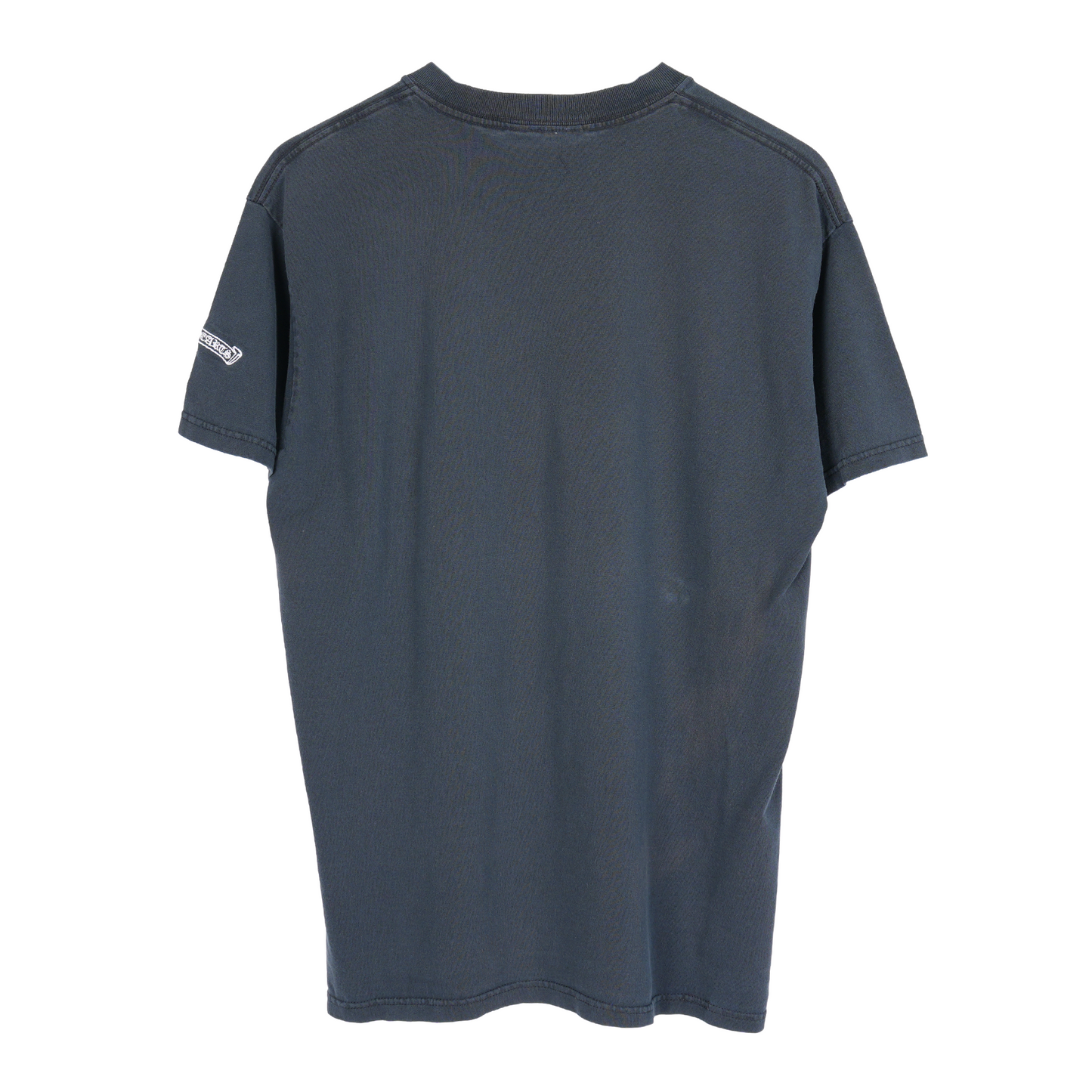 CHROME HEARTS VINTAGE EMBROIDERED CROSS POCKET TEE