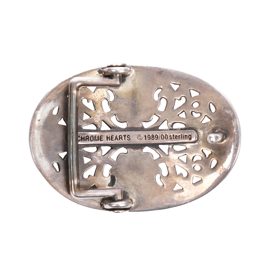 CHROME HEARTS OVAL BUCKLE