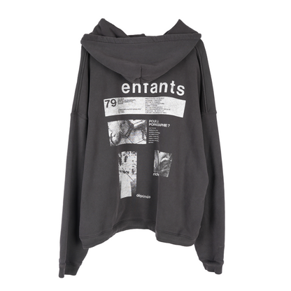 ENFANTS RICHES DÉPRIMÉS ERD 'POUR LA PORNOGRAPHIE?' PULLOVER HOODIE