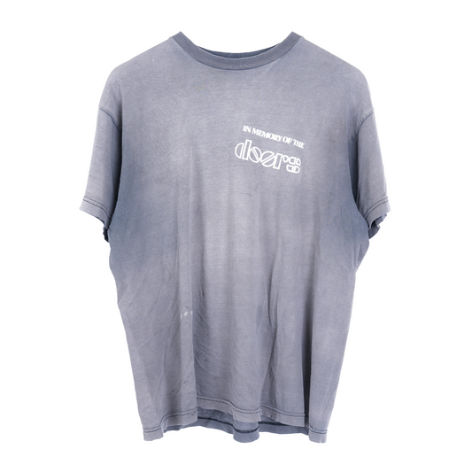 VINTAGE IN MEMORY OF JIM MORRISON FADED DOORS T-SHIRT