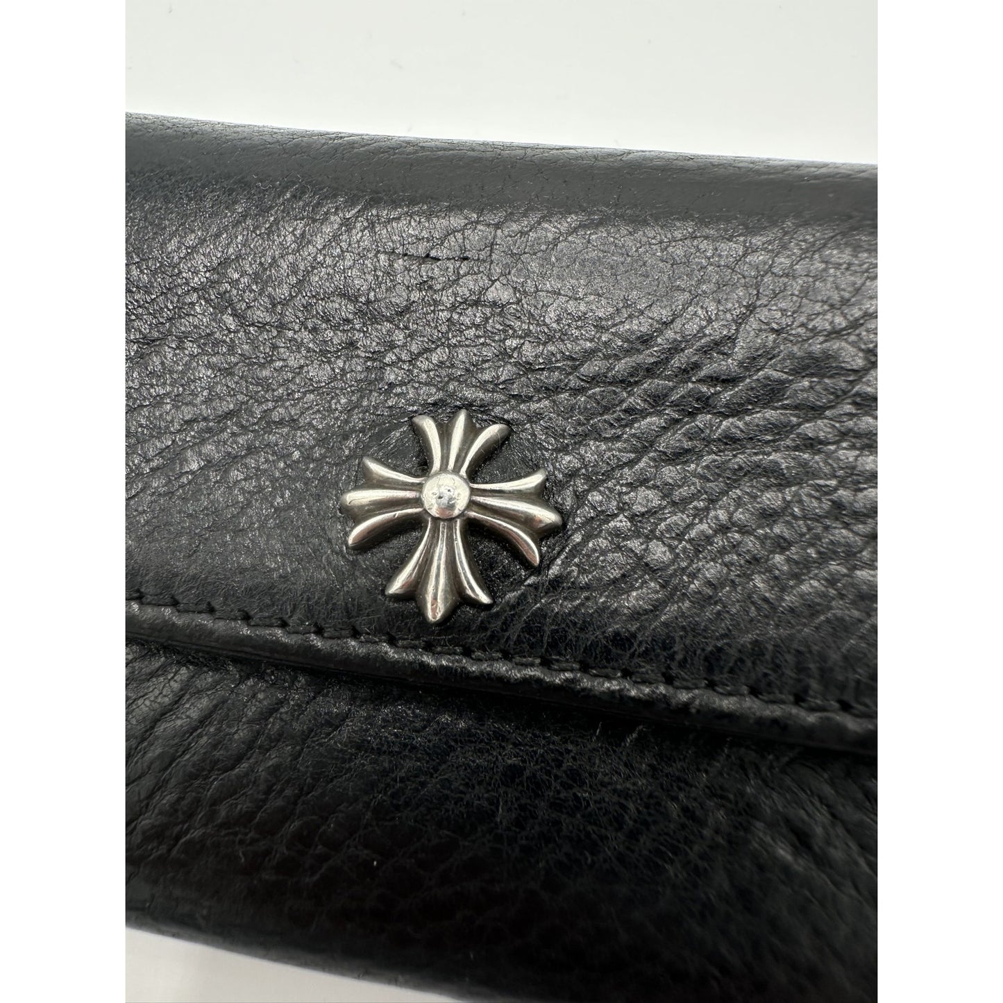 Tiny Plus Cross Leather Wallet