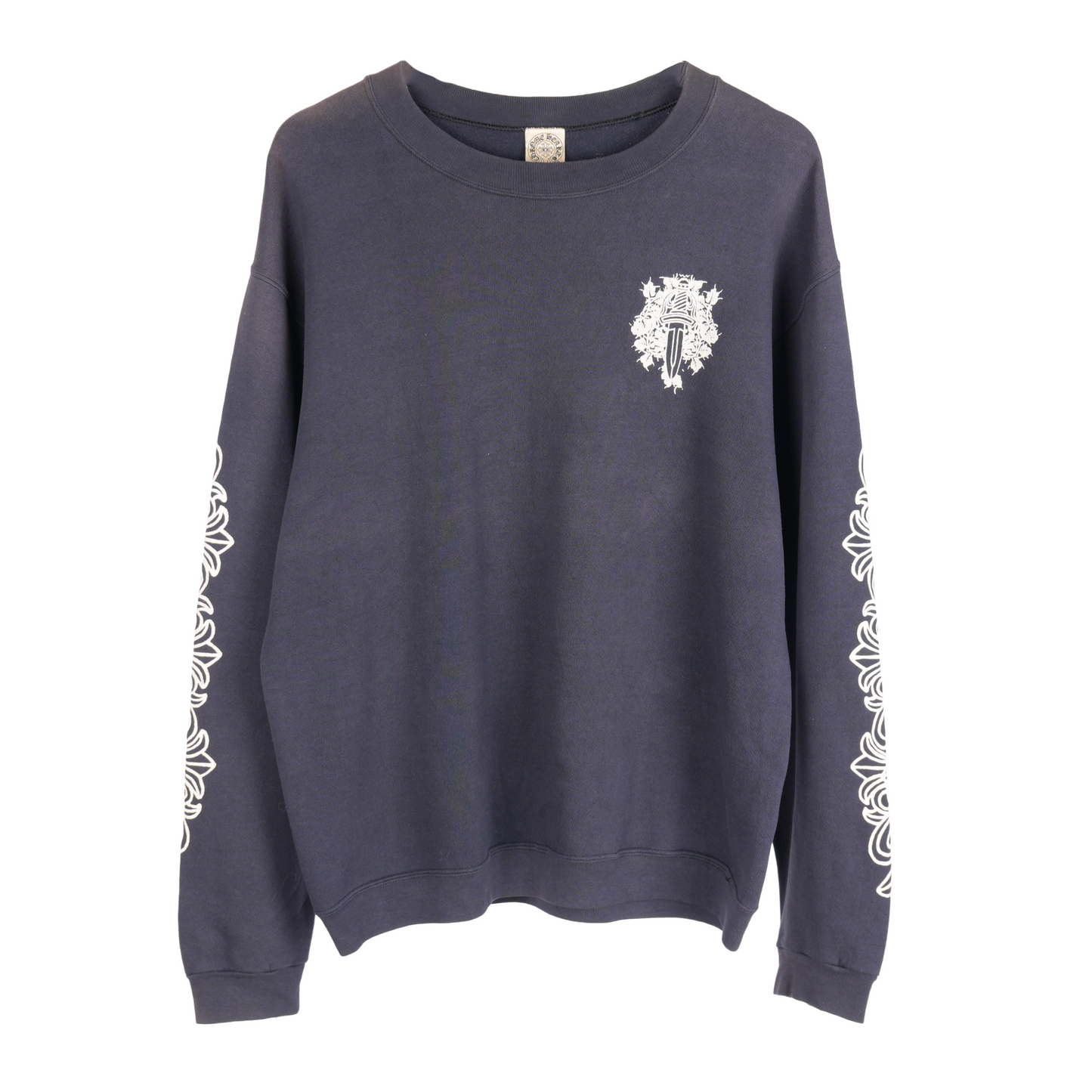 CHROME HEARTS VINTAGE FLORAL DAGGER LONG SLEEVE