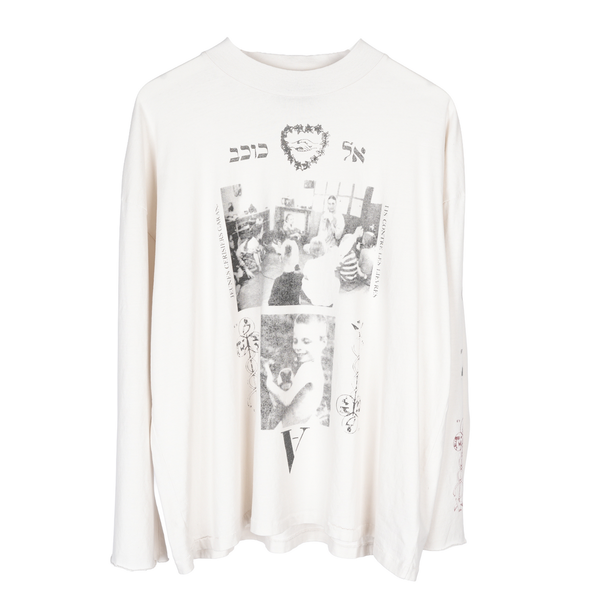 ERD Enfants Riches Deprimes Cherry Mock Neck LS T-Shirt