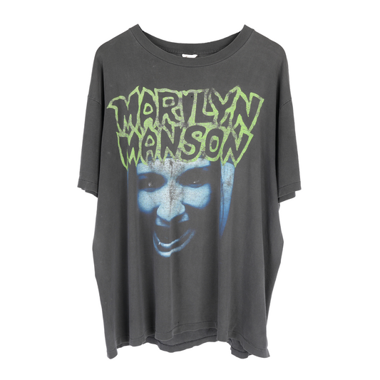 VINTAGE MARILYN MANSON BLUE FACE TEE