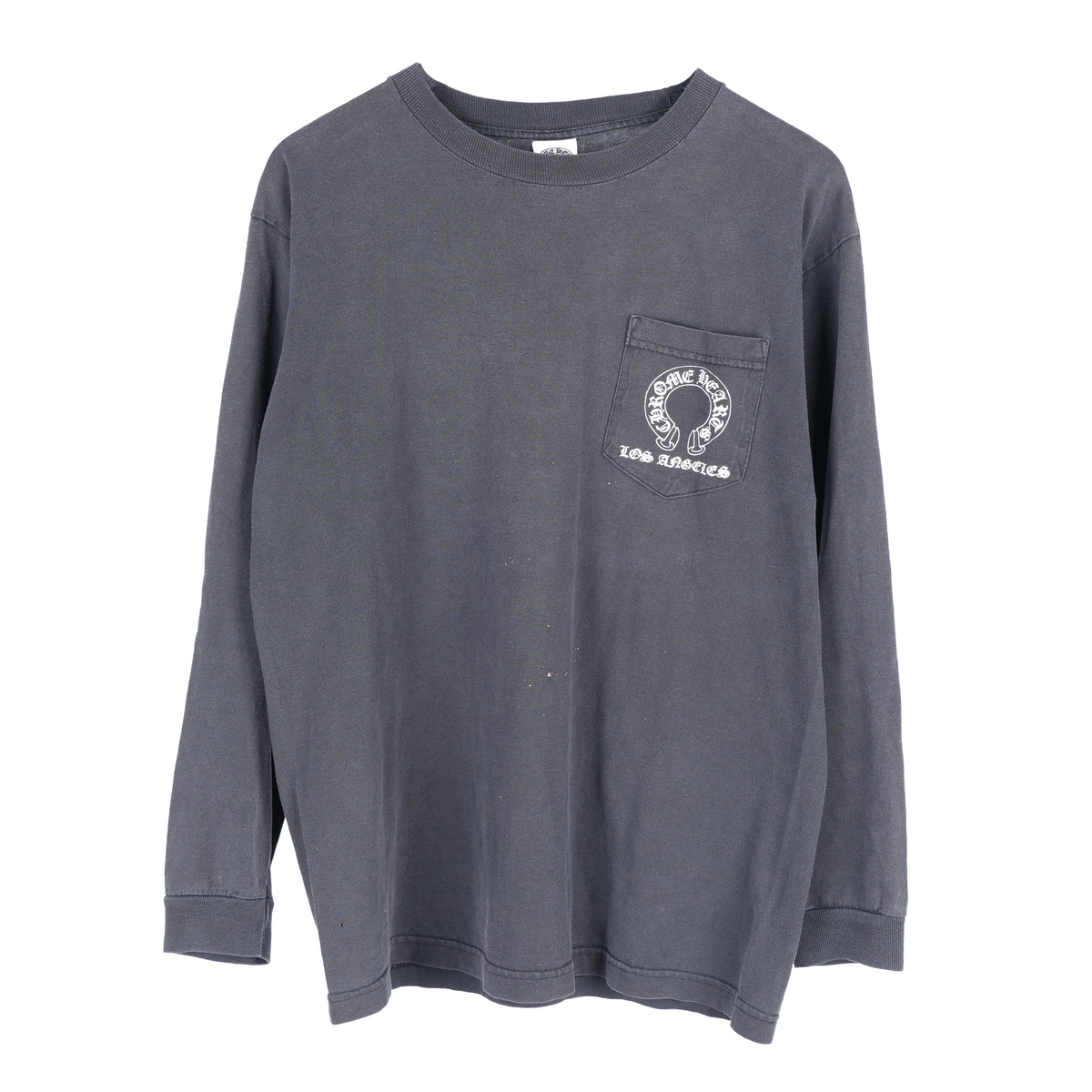 CHROME HEARTS FADED VINTAGE LOS ANGELES T BAR LONG SLEEVE