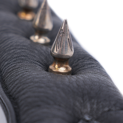 1/1 CHEETAH SPIKED GUITAR STRAP