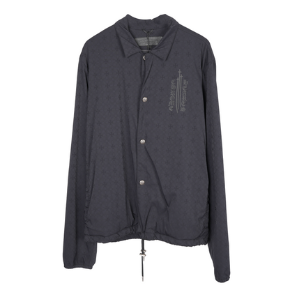 CHROME HEARTS NYLON SCRIPT MONOGRAM WINDBREAKER