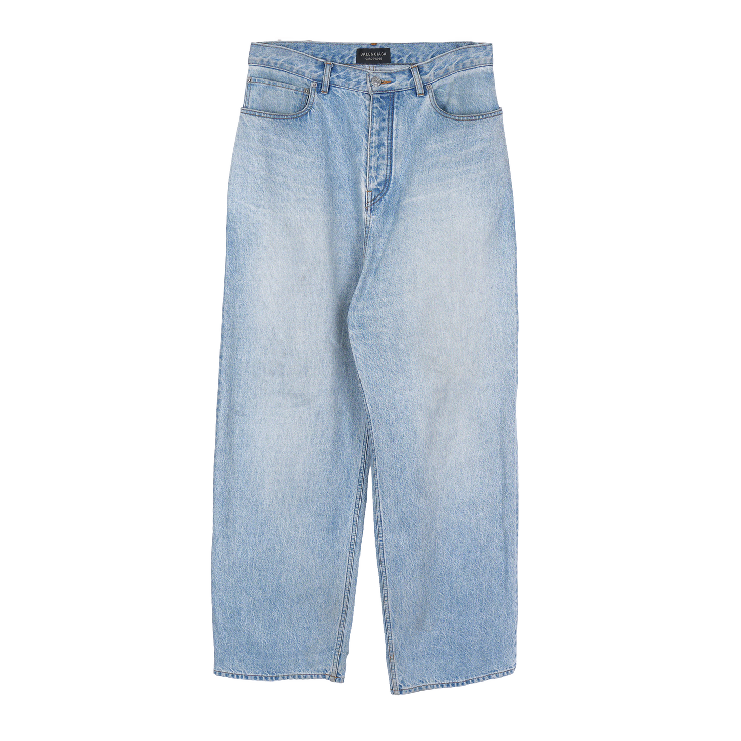 BALENCIAGA OVERSIZED BLUE DENIM