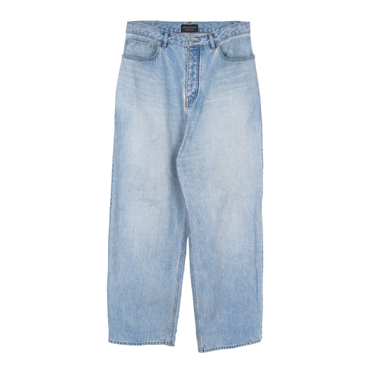 BALENCIAGA OVERSIZED BLUE DENIM